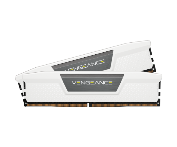 ז. לנייח CORSAIR VENGEANCE 64GB 2x32GB DDR5 5200MHz C40 White