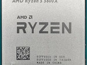 מעבד AMD Ryzen R5 5600X Tray 6 Cores Threads 12 Up to 4.6Ghz