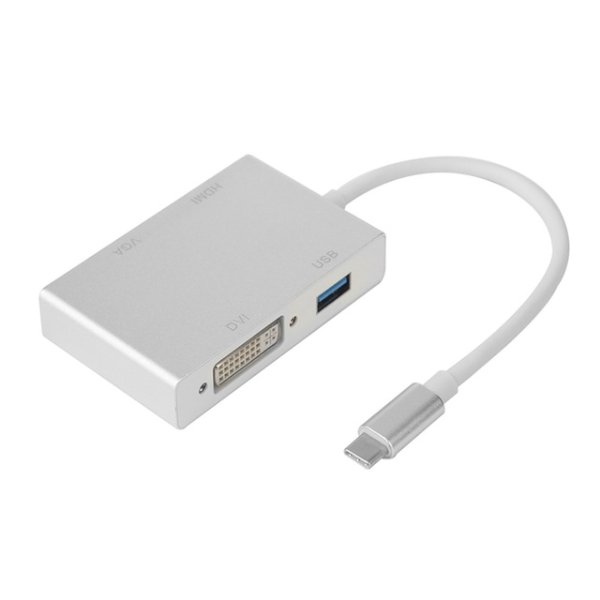 מתאם USB3.1 Type C TO DVI Female