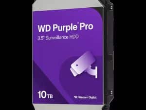 דיסק קשיח פנימי לנייח WD 10TB Purple 7200rpm 272MB 3.5 SATA III