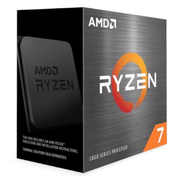 מעבד AMD Ryzen R7 5800X Box Cores 8 Threads 16 Up to 4.7Ghz