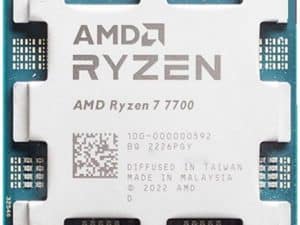 מעבד AMD Ryzen 7 7700 Tray Gaming Processor PCIE 5.0 AM5 105W TDP