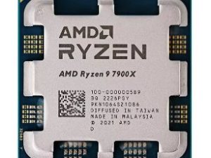 מעבד AMD ZEN4 R9 7900X Tray no Fan AM5 TDP 170W Up to 5.6Ghz 12Cr