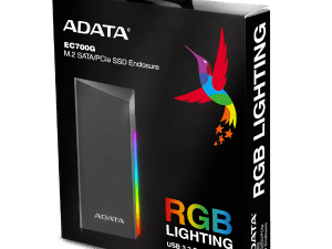 מארז חיצוני לדיסק A-DATA EC700G M.2/NVME USB-C ENCLOSURE RGB