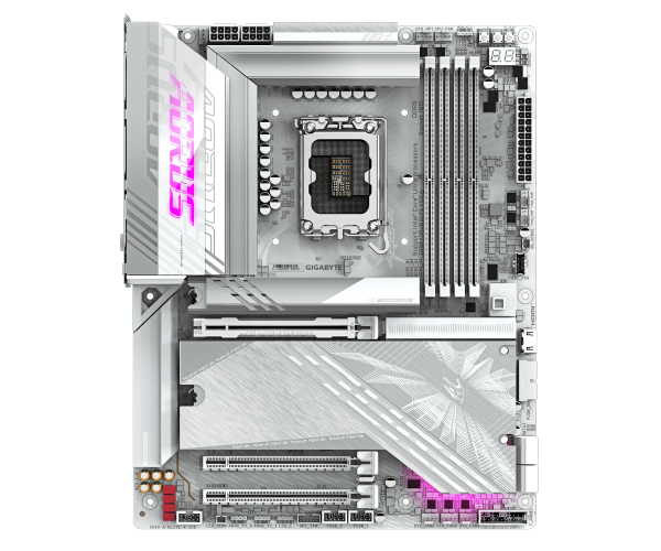 לוח לאינטל דור 15 Gigabyte Z890 AORUS ELITE X ICE ATX LGA1851