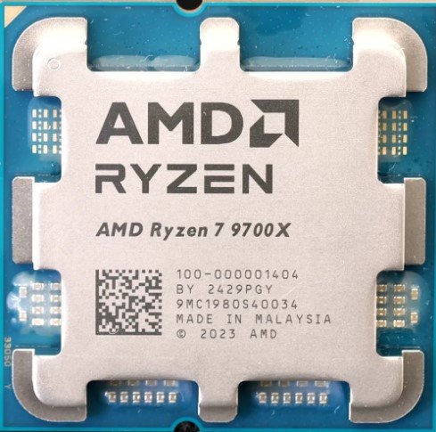 מעבד AMD Ryzen 7 9700X Tray up to 5.5GHz 8 cores Radeon Graphics