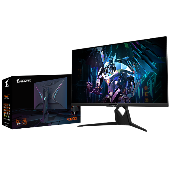 מסך גיימינג AORUS FI32Q X-EK 2k SS IPS 240-270Hz OC 1MS kvm 8BIT