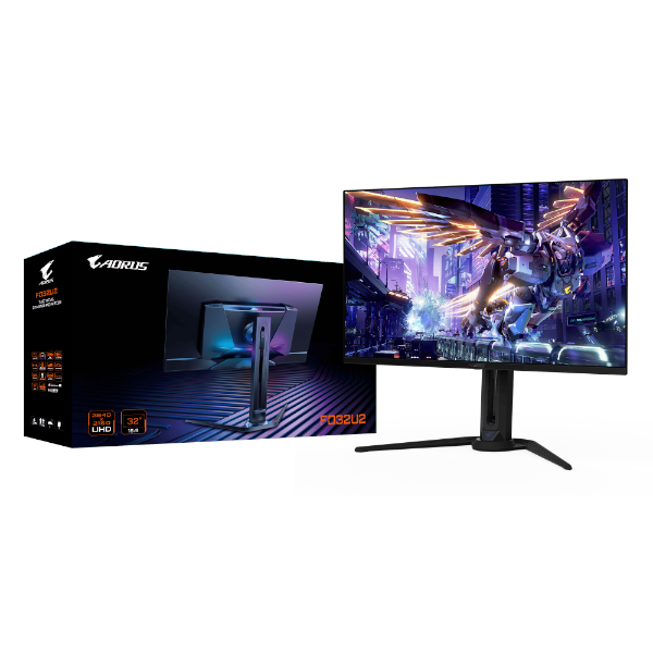 מסך GIGABYTE Aorus FO32U2 4K UHD 31.5 QD-OLED 0.03ms 240Hz