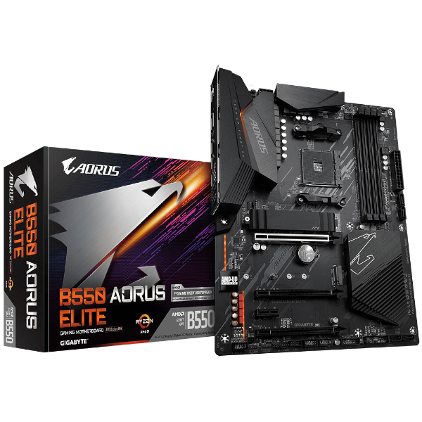 לוח אם למעבדי Gigabyte B550 AORUS ELITE V2 rev 1.5 AMD AM4