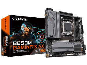 לוח Gigabyte B650M Gaming X AX 1.1 WIFI BT for AMD Zen4 AM5 DDR5