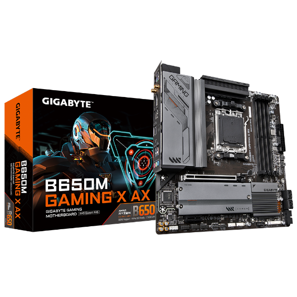 לוח Gigabyte B650M Gaming X AX 1.1 WIFI BT for AMD Zen4 AM5 DDR5