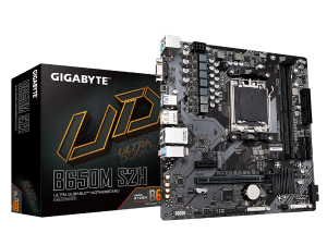 לוח Gigabyte B650M S2H 1.2 AM5 Micro-Atx DDR5 DP HDMI AMD