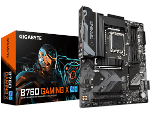 לוח למעבדי אינטל Gigabyte B760 Gaming X DDR5 ATX LGA1700