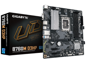 לוח אם אינטל Gigabyte B760M D3HP DDR5 VGA HDMI DP LGA1700