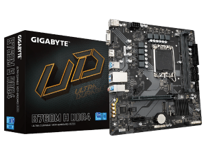 לוח למעבדי אינטל Gigabyte B760M H DDR4 Micro Atx LGA1700