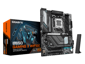 לוח אם GIGABYTE B850 GAMING X WIFI6E ATX DDR5 AM5 BT 2.5 GBE LAN