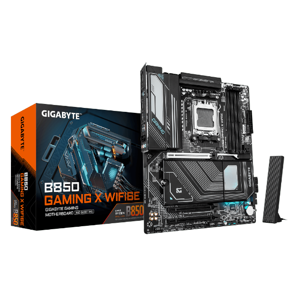 לוח אם GIGABYTE B850 GAMING X WIFI6E ATX DDR5 AM5 BT 2.5 GBE LAN