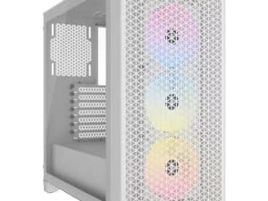 מארז Corsair 3000D RGB AIRFLOW Mid Tower CASE White