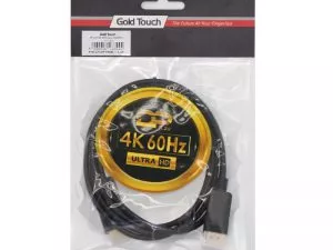 כבל אקטיבי DP ל-HDMI תומך עד 4K 60hz אורך 1.8 מטר חד כיווני