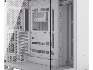 מארז Corsair 6500X Mid-Tower E-ATX Tempered Glass Case White