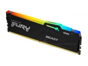 זכרון לנייח Kingston Fury Beast RGB DDR5 32GB 6000MHZ C40 XMP 3.0