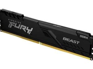 זכרון לנייח Kingston Fury Beast KF432C16BB/8 8GB DDR4 3200Mhz