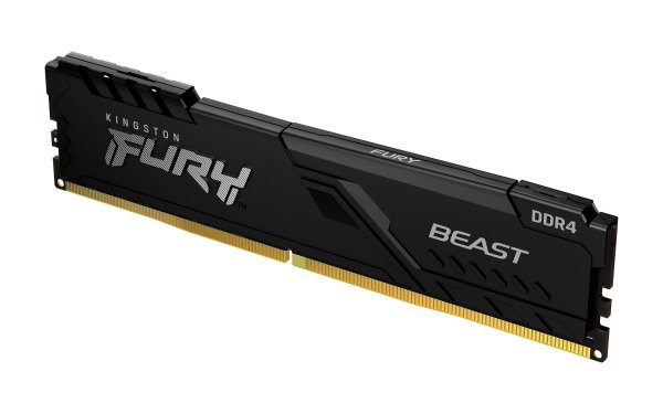 זכרון לנייח Kingston Fury Beast KF432C16BB/8 8GB DDR4 3200Mhz