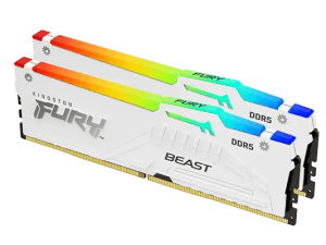 Kingston Fury Beast White RGB Expo 32GB 2X16 6000MHZ DDR5 CL30