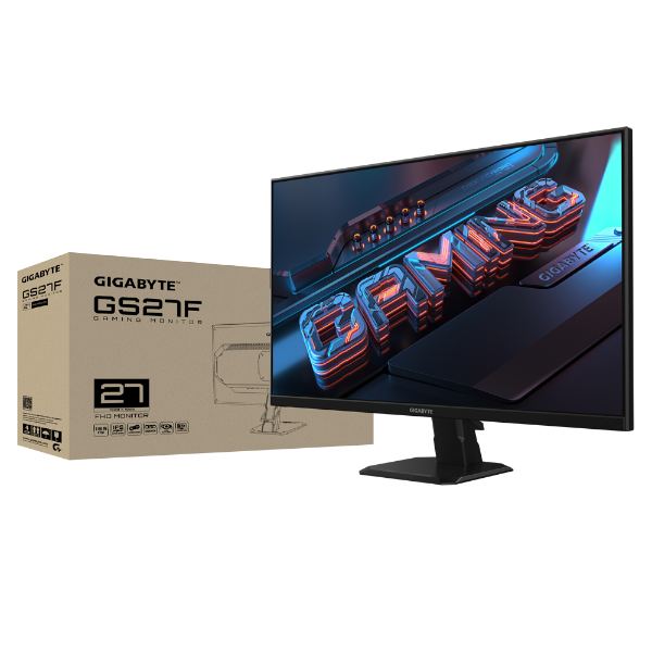 מסך גיימינג Gigabyte GS27F FHD SS IPS 170Hz 1MS HDR Ready