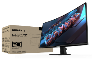 מסך גיימינג קעור Gigabyte GS27FC FHD VA 1MS HDR Ready 180Hz