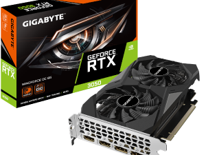 כרטיס מסך Gigabyte GeForce RTX 3050 Windforce 2 6GB