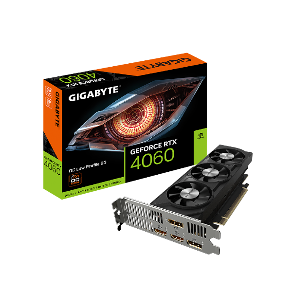 כרטיס מסך Gigabyte RTX 4060 OC 8GB Low Profile