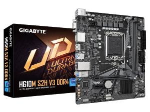 לוח למעבדי אינטל Gigabyte H610M S2H V3 Micro-ATX VGA DP HDMI