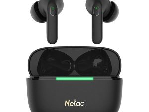 אוזניות NETAC LK65 Bluetooth 5.3 Up to 5.5Hrs Play Black Stereo