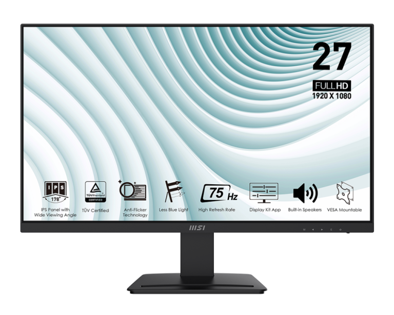 מסך מחשב ‏27 ‏אינטש MSI Pro MP273 Full HD