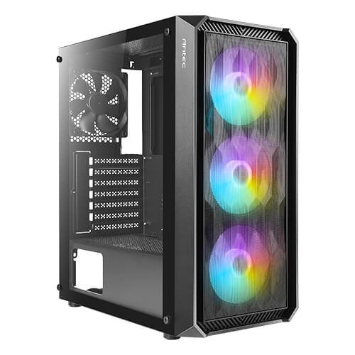 מארז Antec NX292 ARGB Mid Tower E-ATX MB 3X120MM ARGB SIDE GLASS