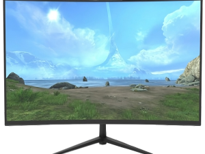 מסך גיימינג קעור Solid J239GCW8 23.8 FHD VA 180HZ 5MS DP HDMI