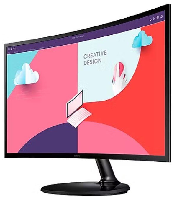 מסך מחשב קעור SAMSUNG S27D362GAM 4ms 100Hz FreeSync FHD VGA HDMI