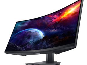 מסך קעור DELL S3422DWG WQHD144hz HDR400 21:9 1ms FreeSync Pro