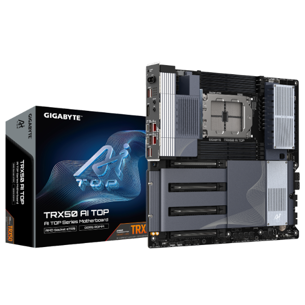 לוח אם Gigabyte TRX50 AI TOP for AMD sTR5 7000 series usb 4.0