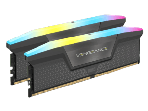 זכרון לנייח Corsair Vengeance RGB Black 16GB 2X8 5200MHz DDR5 C40