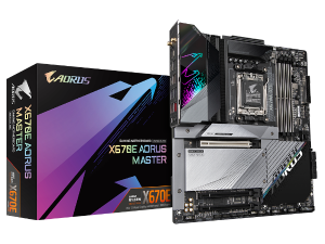 לוח Gigabyte X670E AORUS MASTER 1.1 AMD AM5 DDR5 WIFI 6E ATX