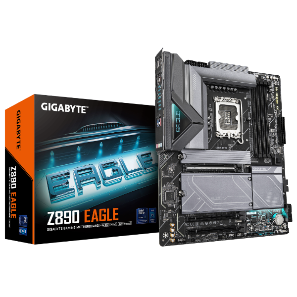 לוח לאינטל דור 15 Gigabyte Z890 EGALE 2.5GbE 4XM.2 Slots ATX LGA1