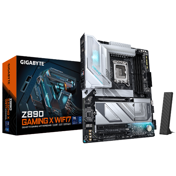 לוח לאינטל דור 15 Gigabyte Z890 GAMING X WIFI7 2.5GbE ATX LGA1851