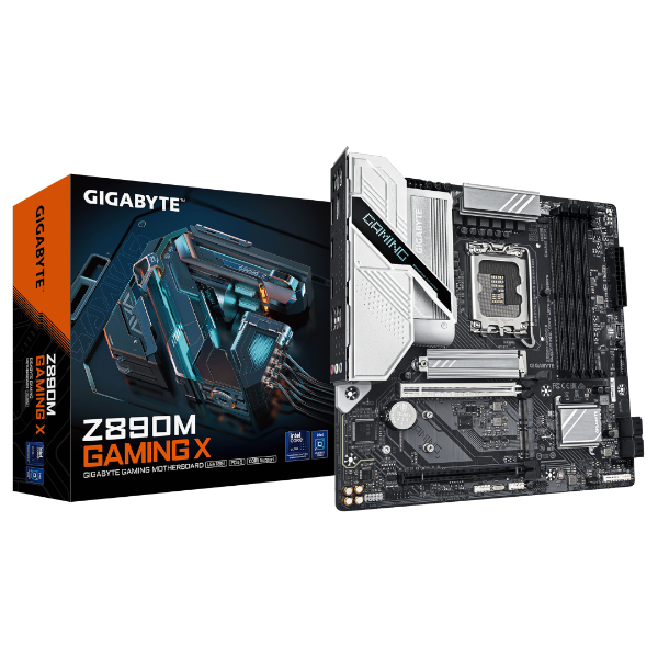 לוח לאינטל דור 15 Gigabyte Z890M GAMING X mATX 2.5GbE LGA1851