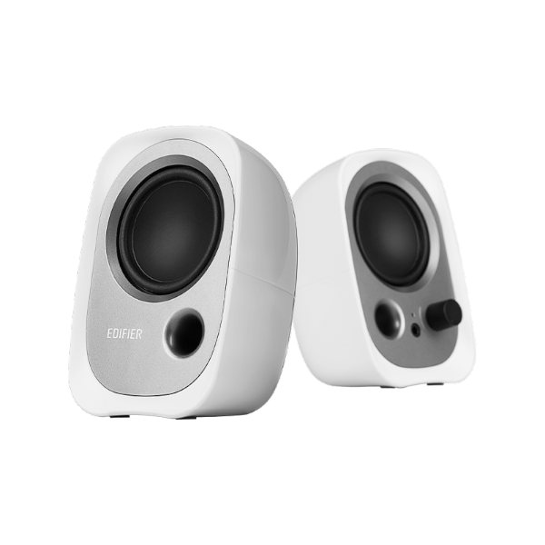 רמקולים Edifier R12U White USB Compact Speakers 4W RMS AUX