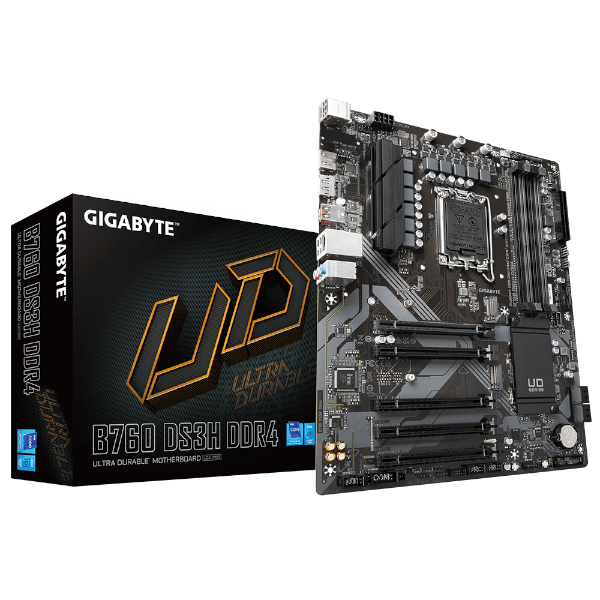 לוח Gigabyte B760 DS3H DDR4 ATX PCIE 4.0 DP HDMI LGA1700