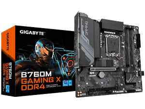 לוח Gigabyte B760M GAMING X DDR4 Micro-ATX LGA1700