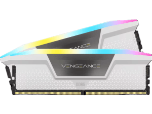 ז.לנייח Corsair Vengeance RGB DDR5 32GB 2X16 5200MHZ C40kit White