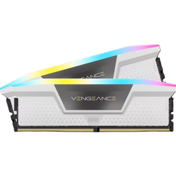 ז.לנייח Corsair Vengeance RGB DDR5 32GB 2X16 6000MHZ C36 White